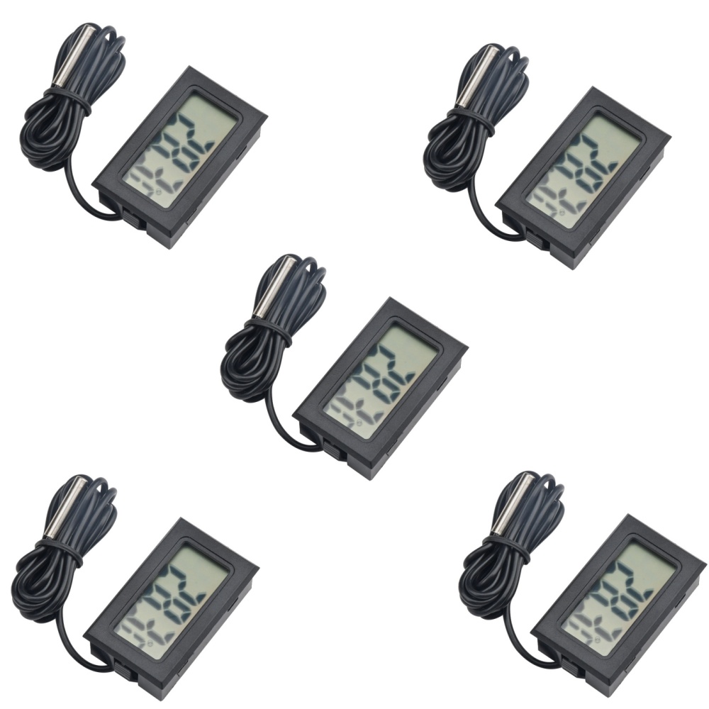 Battery Monitor Coulometer - Mini termómetro Digital LCD FY-10 Sensor