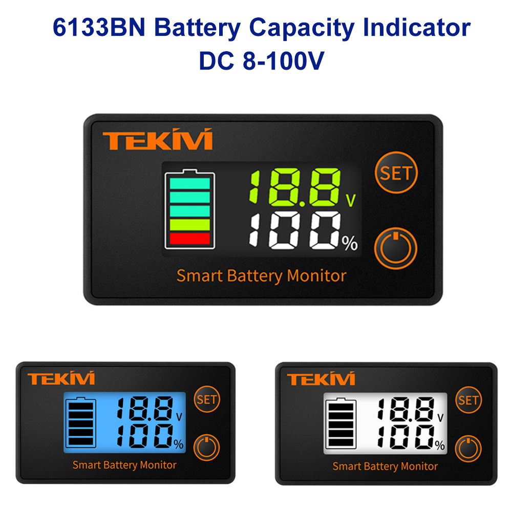 Battery Monitor Coulometer - Indicador de Capacidad de Batería 6133BN,