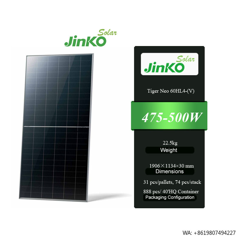 Jinko Solar Panel Tiger Neo - Panel Solar Jinko Tiger Neo 60HL4-(V)