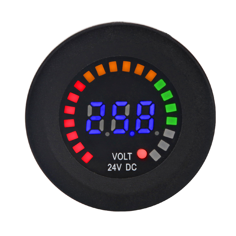 Battery Monitor Coulometer - Voltímetro de 24V y 12V CC,