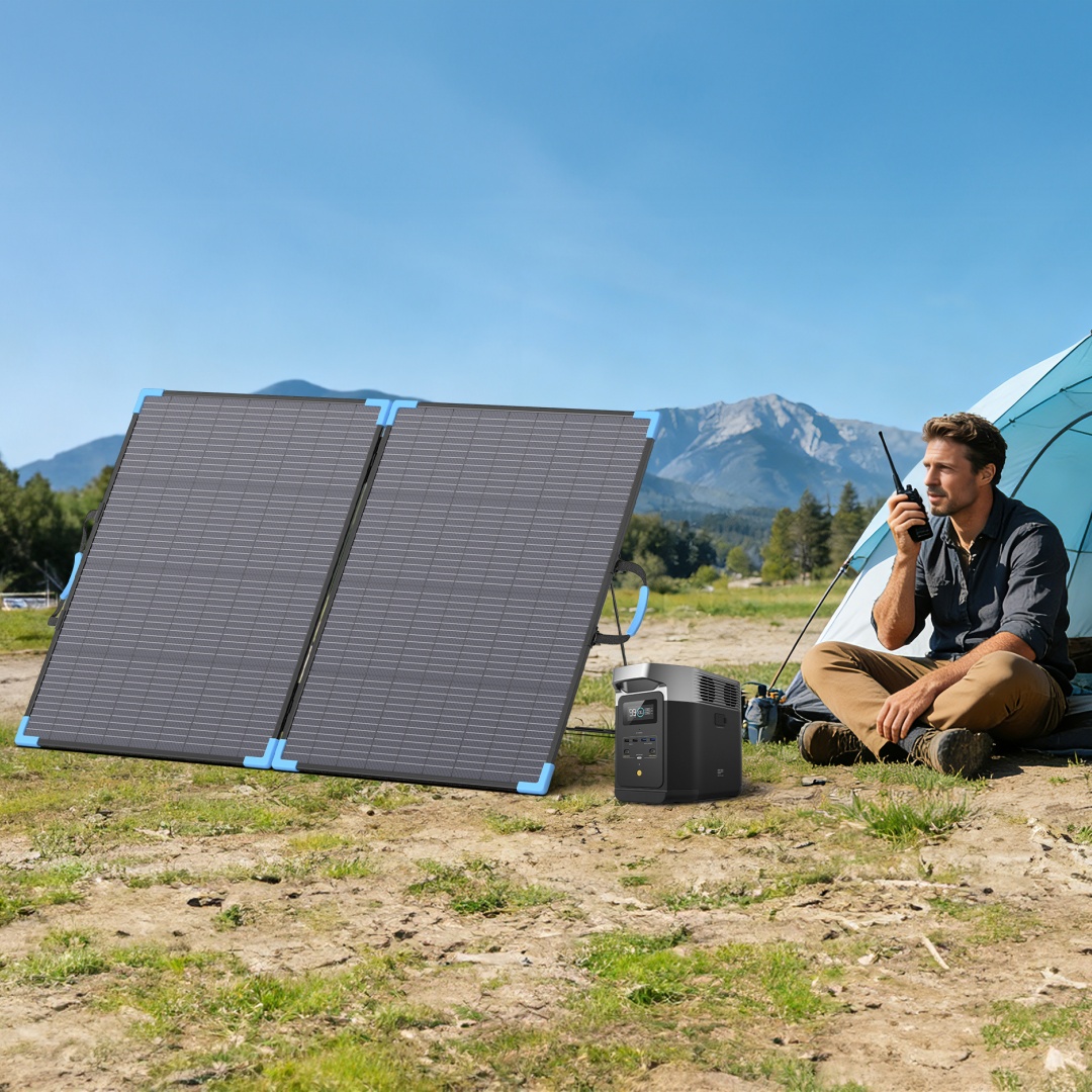 Renewable Energy Resources - Panel Solar Bifacial E-POWO de 20V