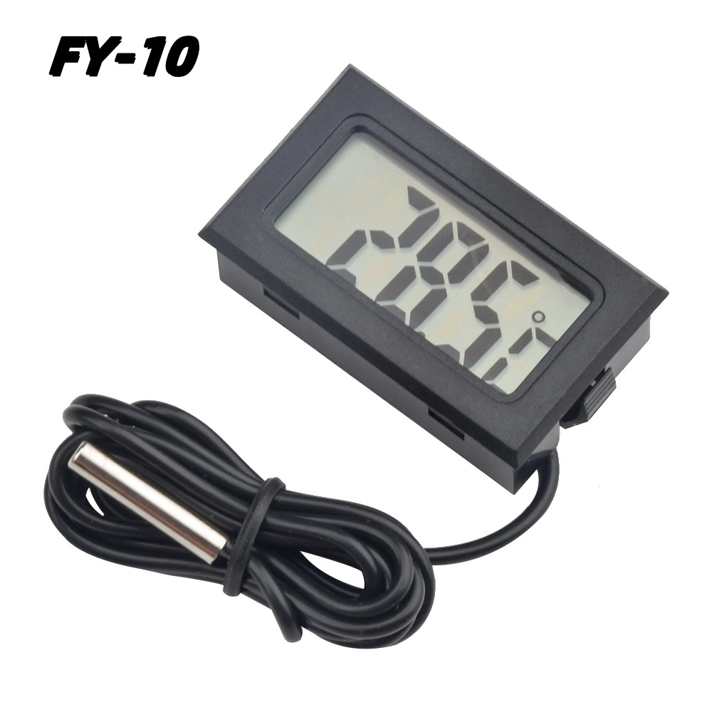 Mini termómetro Digital LCD FY - Battery Monitor Coulometer reseña y precio