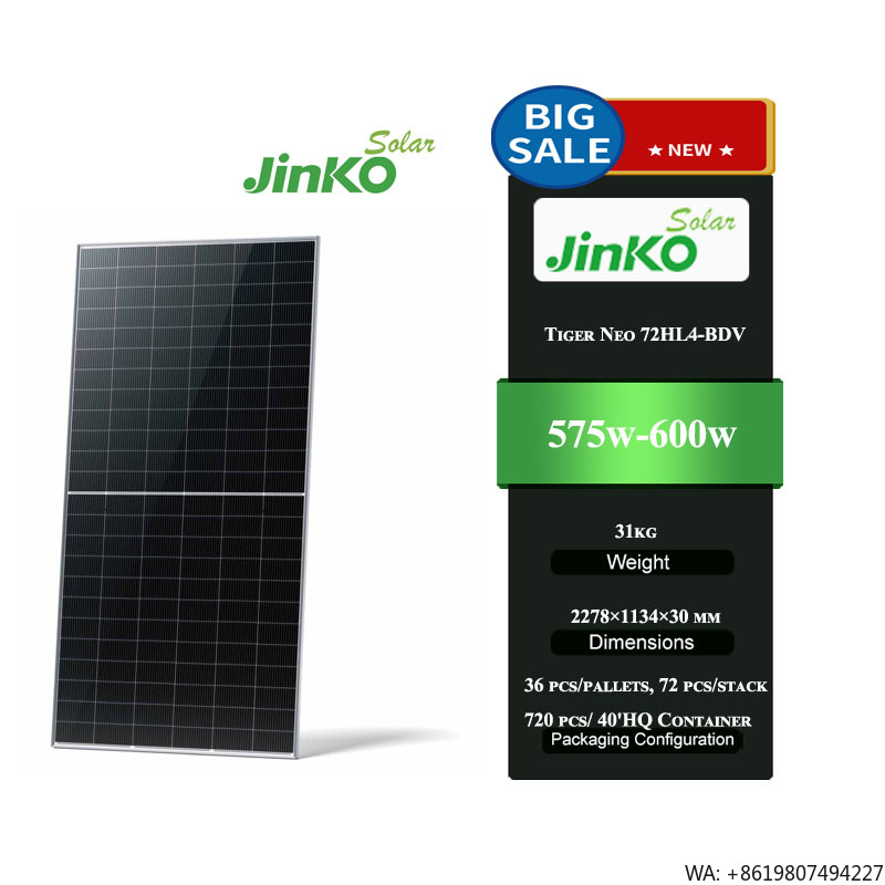 Panel Solar Jinko Tiger Neo 72 - Jinko Solar Panel Tiger Neo reseña y precio