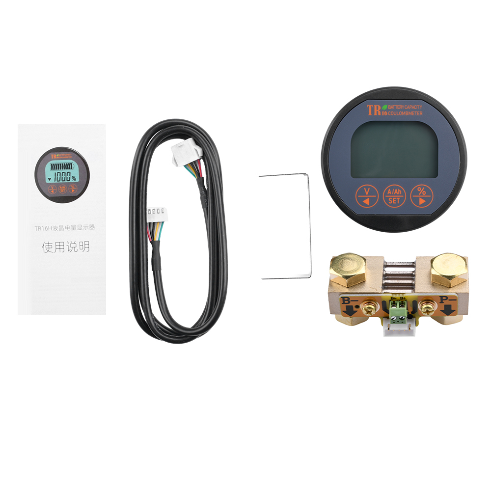 Probador de batería DC 8-80V 5 - Battery Monitor Coulometer reseña y precio