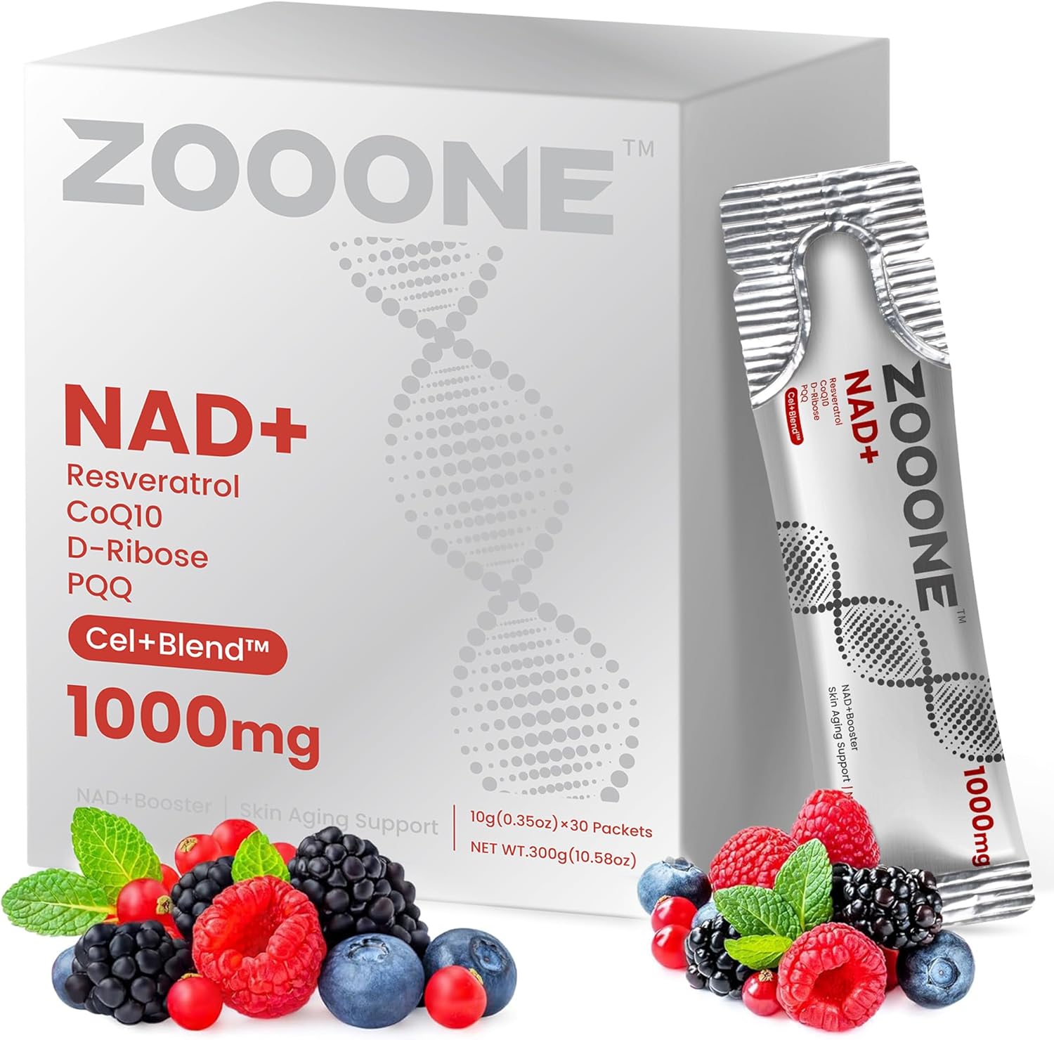 Suplemento NAD+ zooone con Res - Renewable Energy Resources reseña y precio