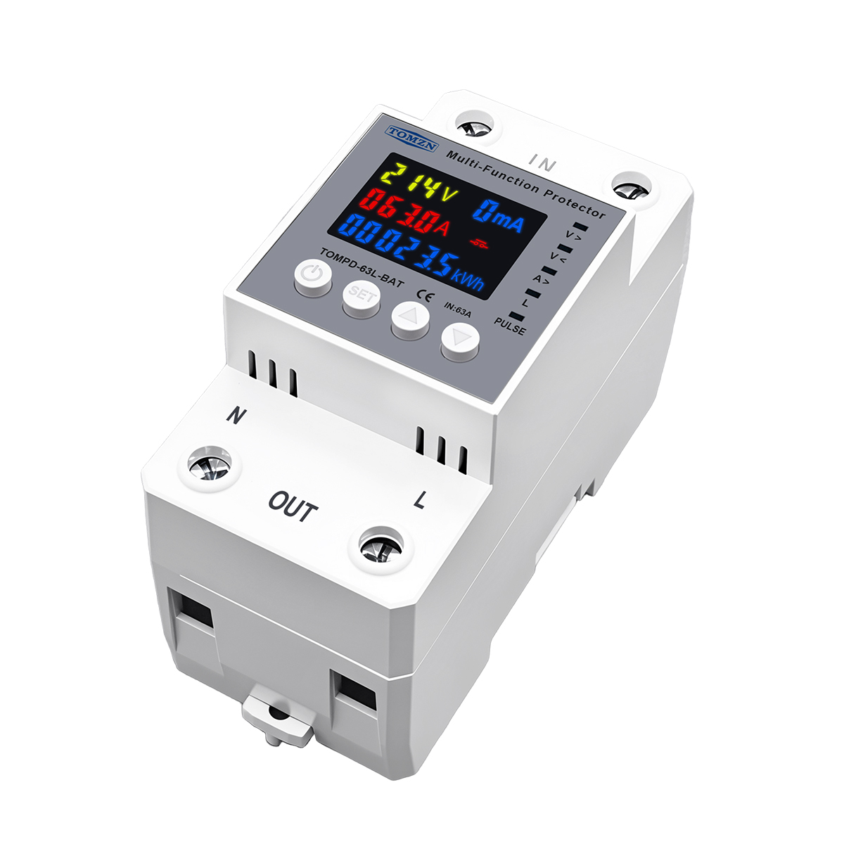 Protector de Voltaje TOMZN 63A - Battery Monitor Coulometer reseña y precio